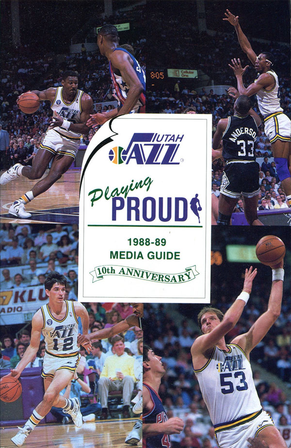 NBA Media Guide: Utah Jazz (1988-89)