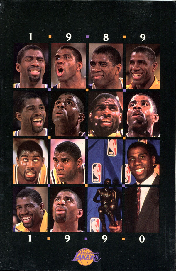 NBA Media Guide: Los Angeles Lakers (1989-90)