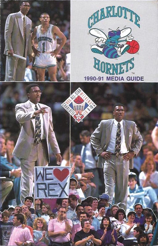 NBA Media Guide: Charlotte Hornets (1990-91)