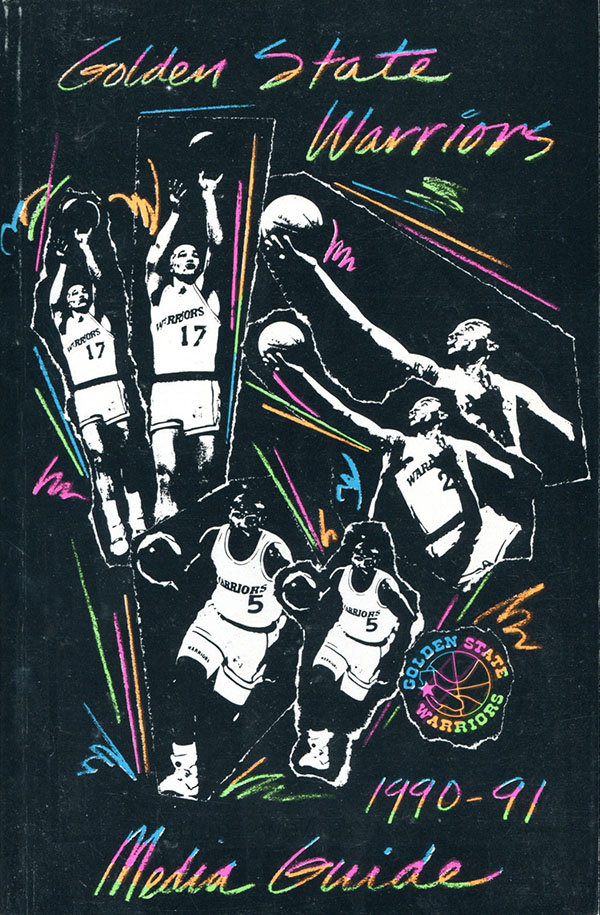 NBA Media Guide: Golden State Warriors (1990-91)