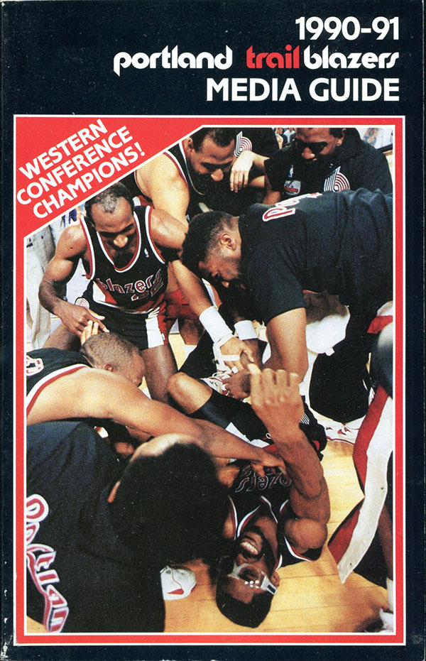 NBA Media Guide: Portland Trail Blazers (1990-91) | SportsPaper.info