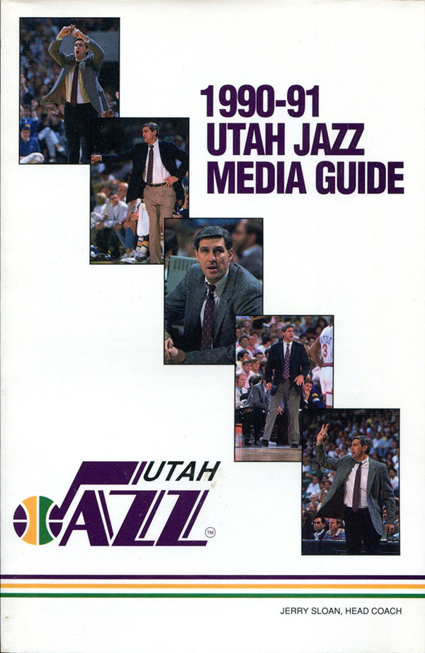 NBA Media Guide: Utah Jazz (1990-91)