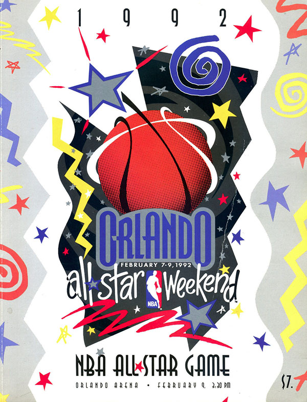 1992 NBA All-Star Game Program