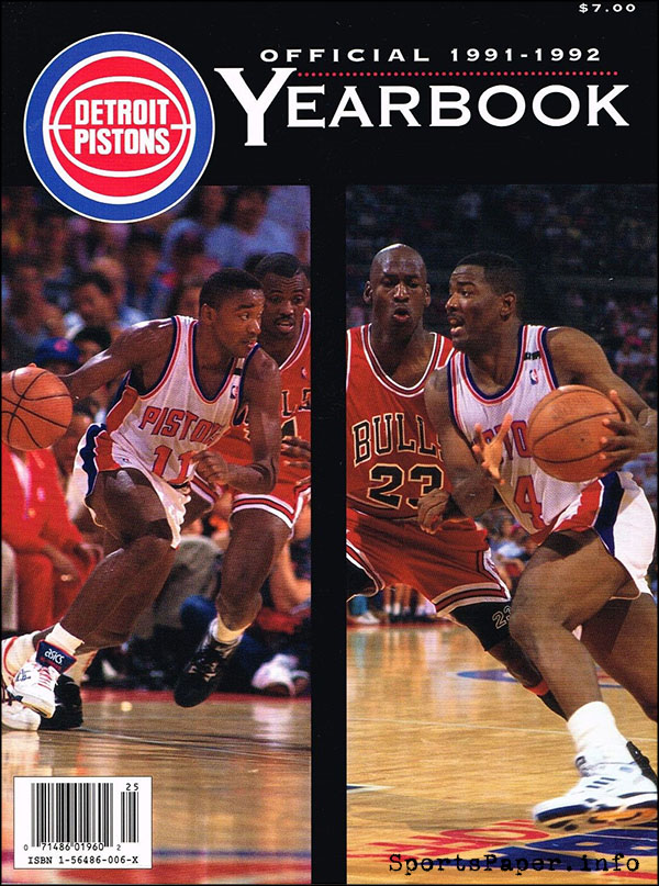 NBA Yearbook: Detroit Pistons (1991-92) | SportsPaper.info