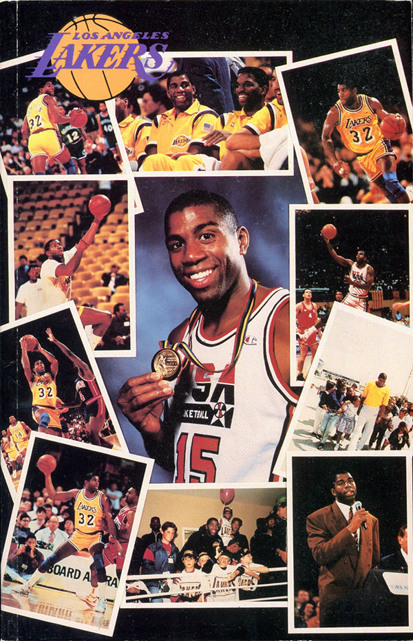 NBA Media Guide: Los Angeles Lakers (1992-93) | SportsPaper.info