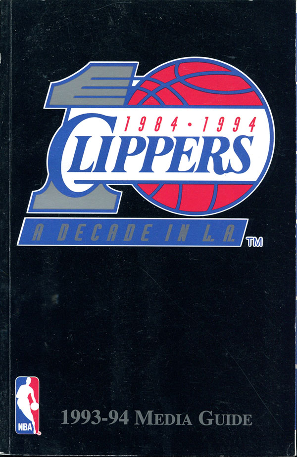 NBA Media Guide: Los Angeles Clippers (1993-94)