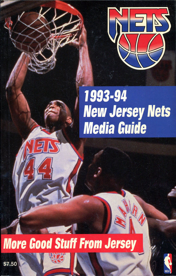 NBA Media Guide: New Jersey Nets (1993-94)