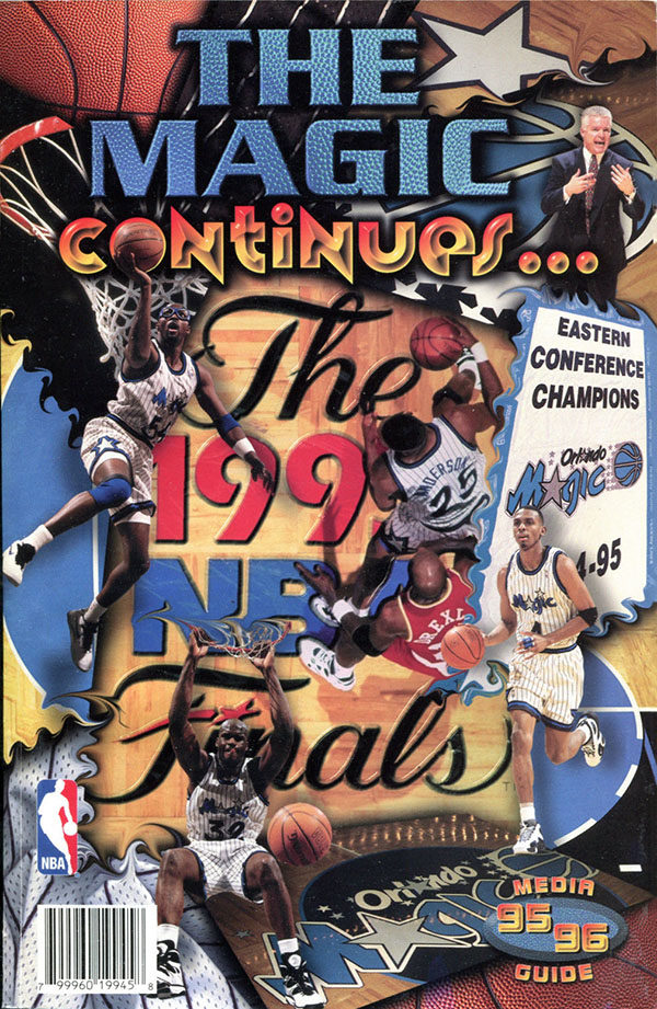NBA Media Guide: Orlando Magic (1995-96) | SportsPaper.info