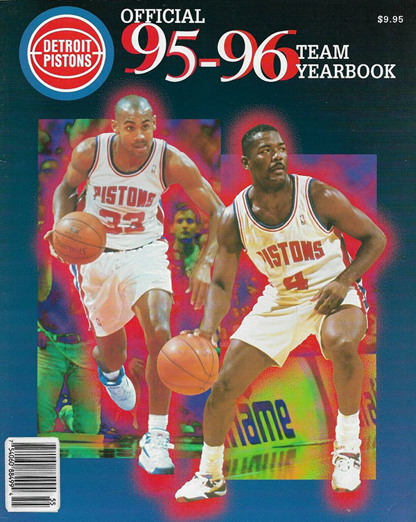 NBA Yearbook: Detroit Pistons (1995-96)