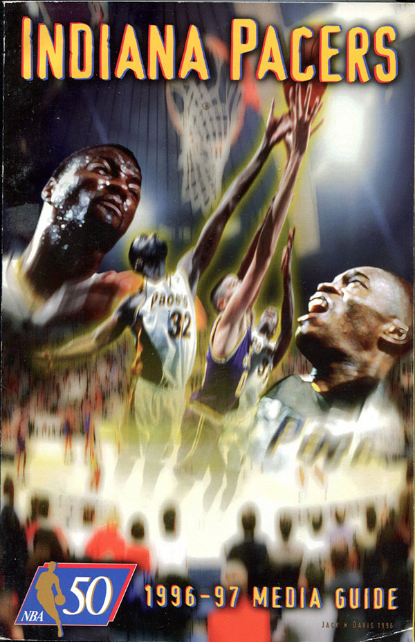 NBA Media Guide: Indiana Pacers (1996-97)