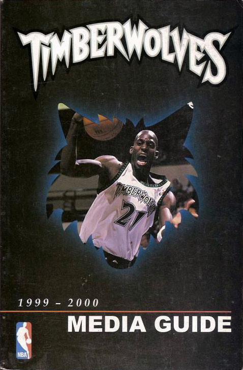 NBA Media Guide: Minnesota Timberwolves (1999-2000)