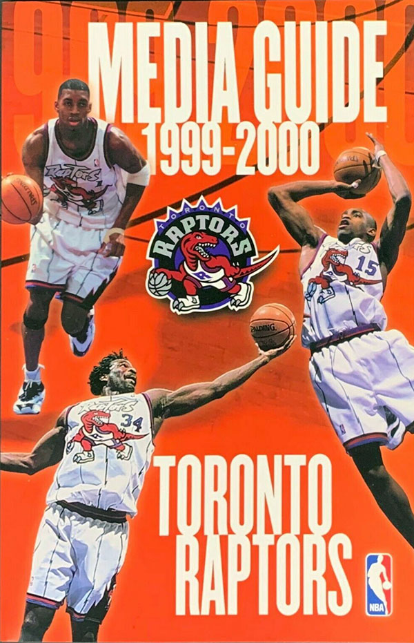 NBA Media Guide: Toronto Raptors (1999-2000)