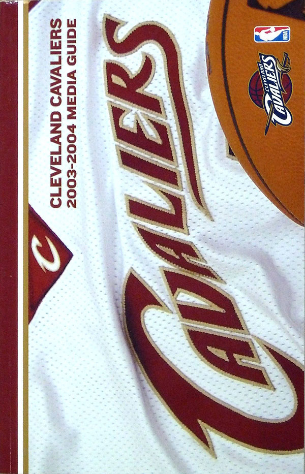 NBA Media Guide: Cleveland Cavaliers (2003-04)