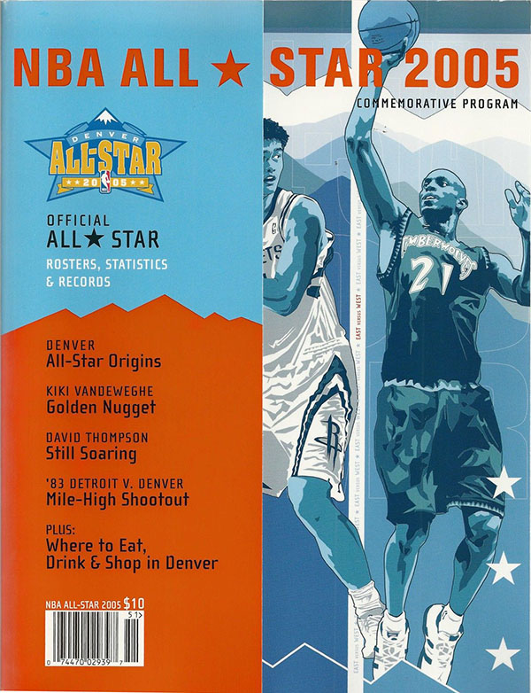 2005 NBA All-Star Game Program