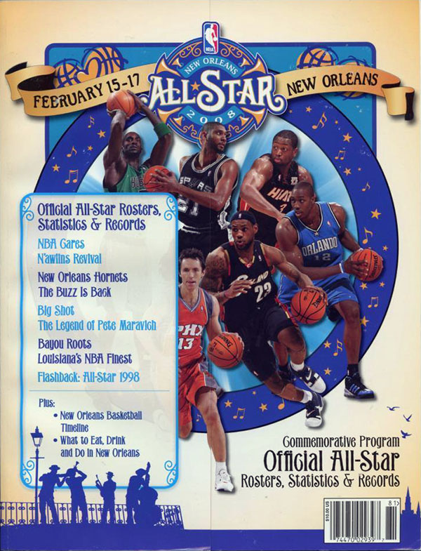 2008 NBA All-Star Game Program