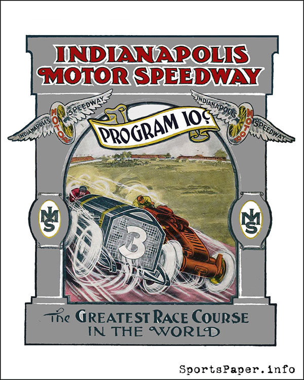 A Gallery of Indianapolis 500 Program Covers SportsPaper.info The Blog