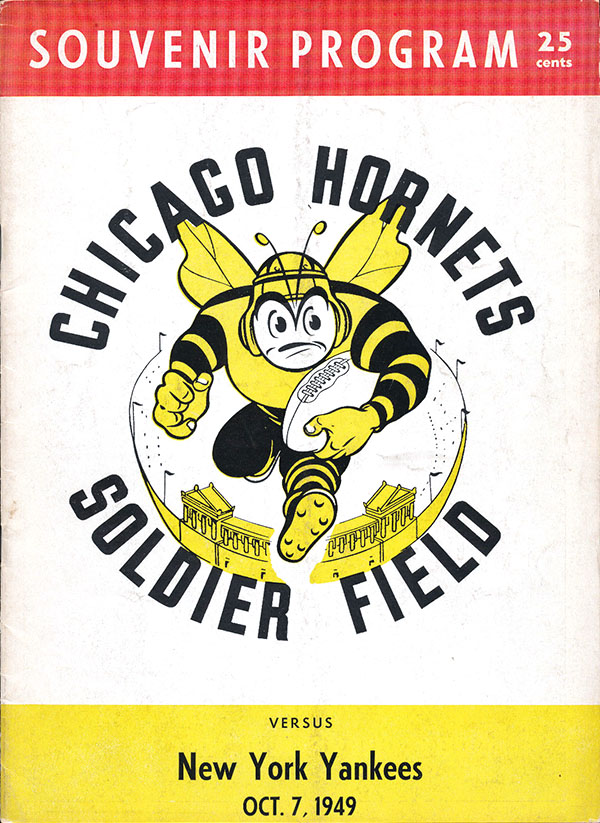 AAFC Program: Chicago Hornets vs. Brooklyn-New York Yankees (October 7, 1949)