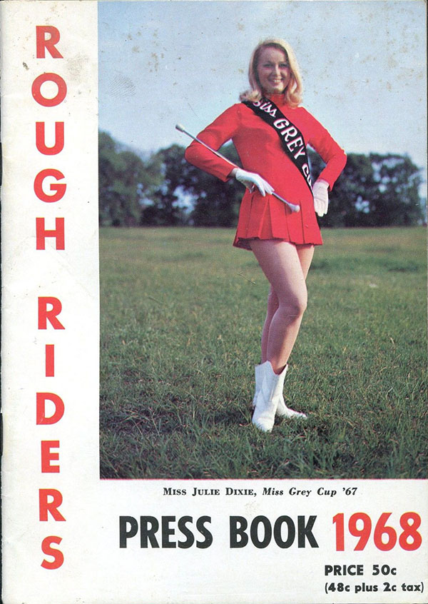 CFL Media Guide: Ottawa Rough Riders (1968)