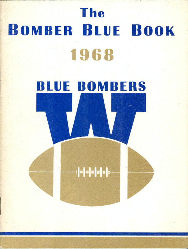 CFL Media Guide: Winnipeg Blue Bombers (1968)