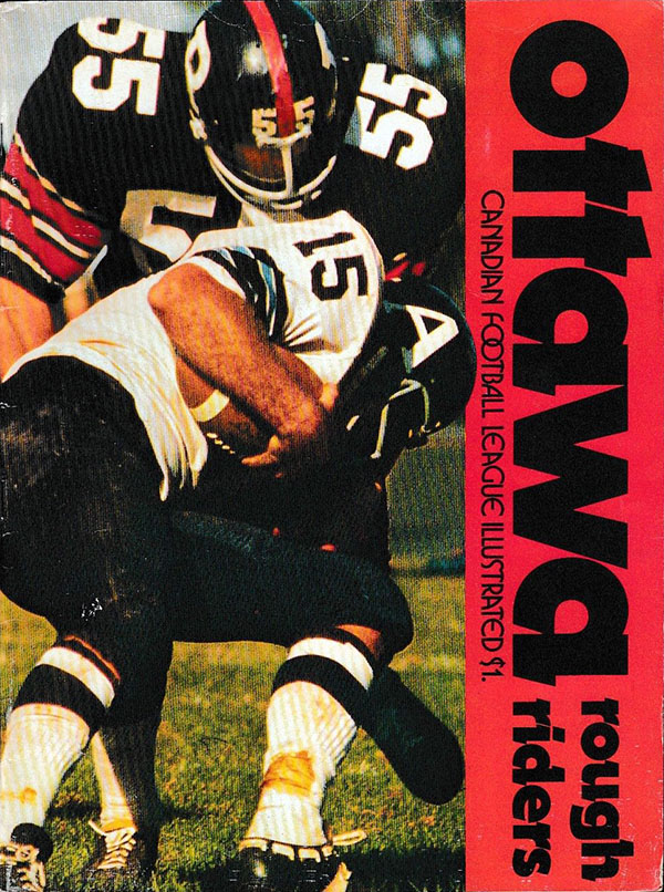 CFL Program: CFL Illustrated (Ottawa Rough Riders)