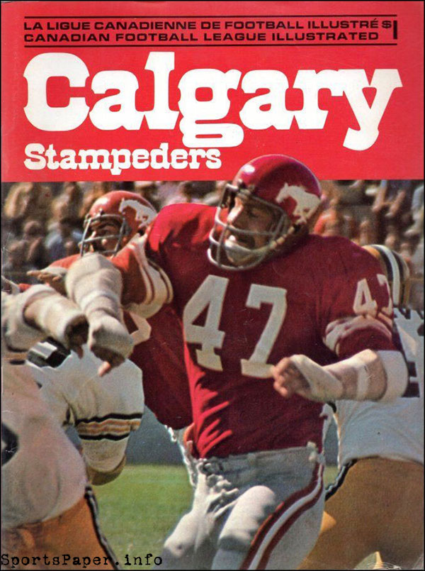 CFL Program: CFL Illustrated (Calgary Stampeders)