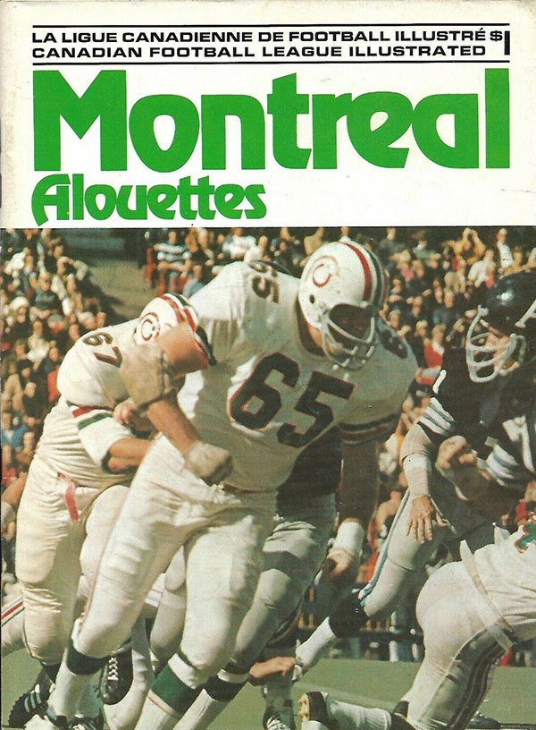 CFL Program: CFL Illustrated (Montreal Alouettes)