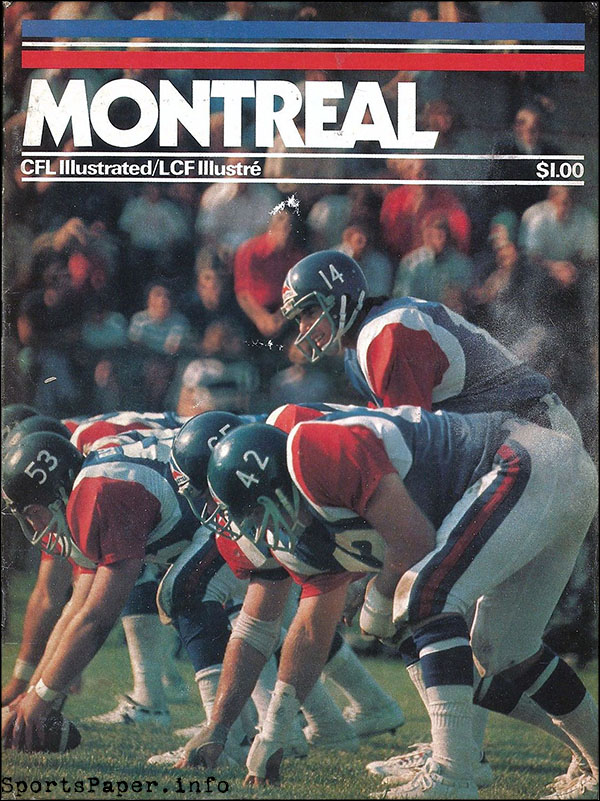 CFL Program: CFL Illustrated (Montreal Alouettes)