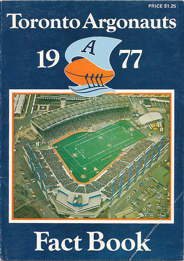 CFL Media Guide: Toronto Argonauts (1977)