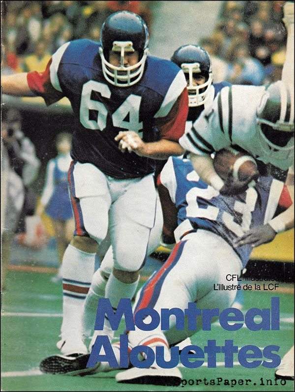 CFL Program: CFL Illustrated (Montreal Alouettes)