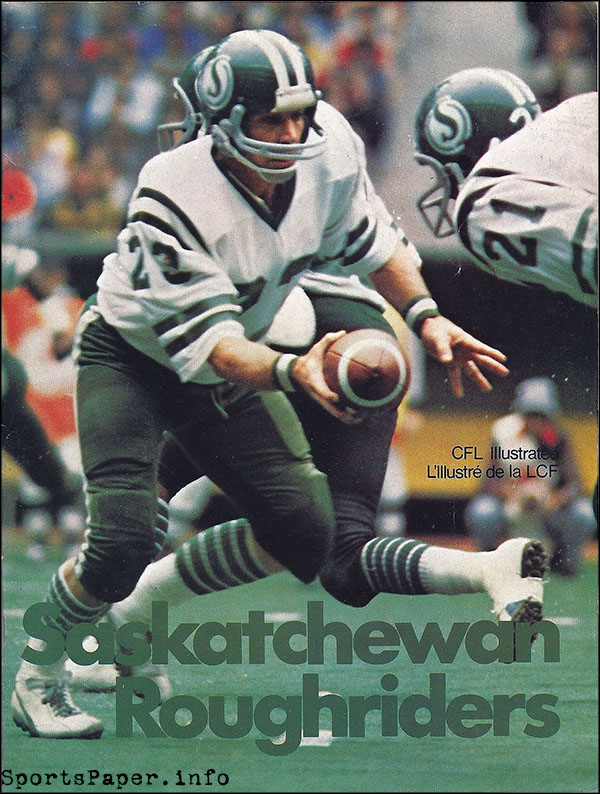 CFL Program: CFL Illustrated (Saskatchewan Roughriders)