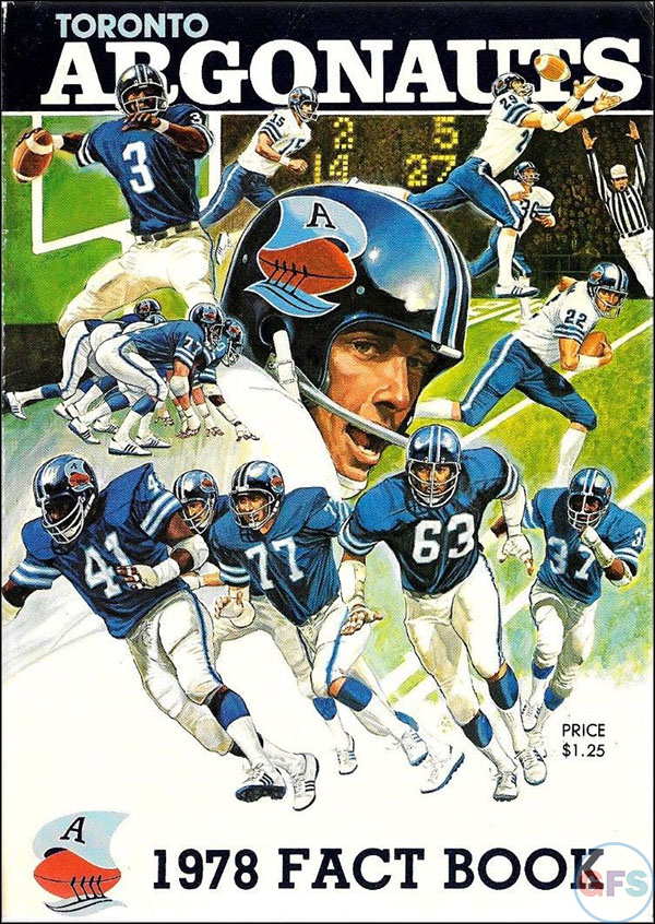 CFL Media Guide: Toronto Argonauts (1978)