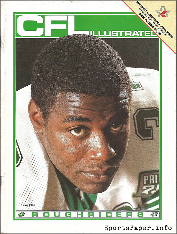 CFL Program: CFL Illustrated (Saskatchewan Roughriders)