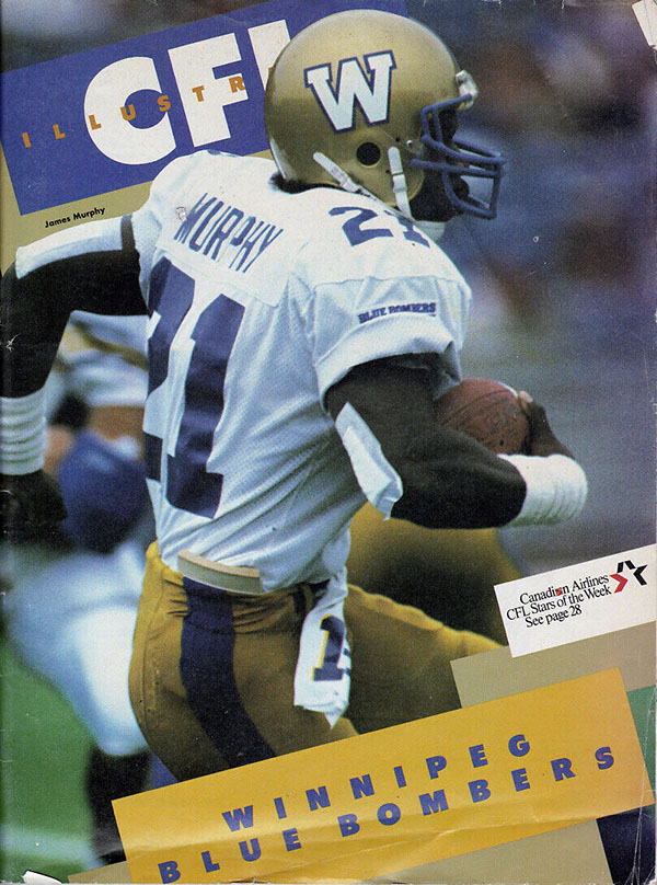 CFL Program: CFL Illustrated (Winnipeg Blue Bombers)