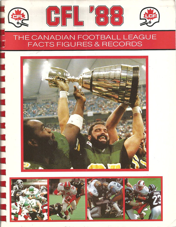 CFL Media Guide (1988)