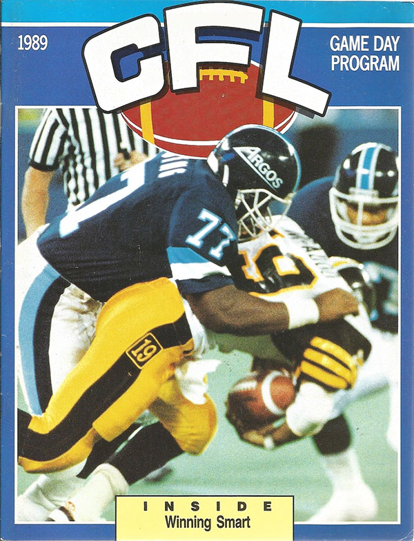 CFL Program: CFL Illustrated (Toronto Argonauts)