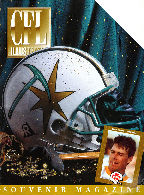 CFL Program: CFL Illustrated (Sacramento Gold Miners)