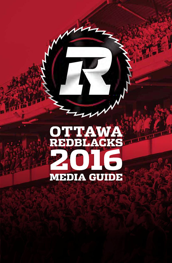 CFL Media Guide: Ottawa Redblacks (2016)