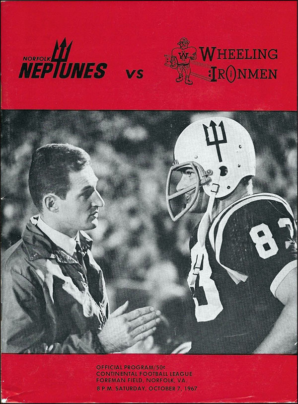 CoFL Game Program: Norfolk Neptunes vs. Wheeling Ironmen (October 7 ...