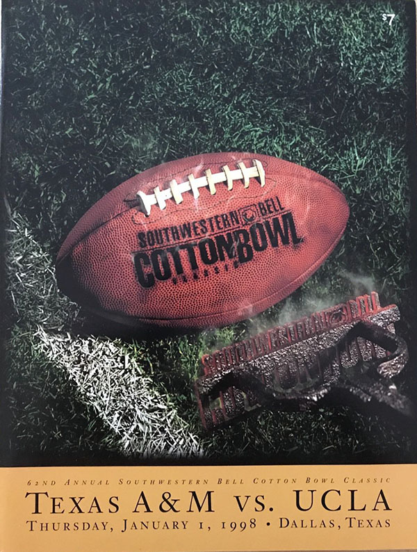 NCAA Bowl Game Program: 1998 Cotton Bowl