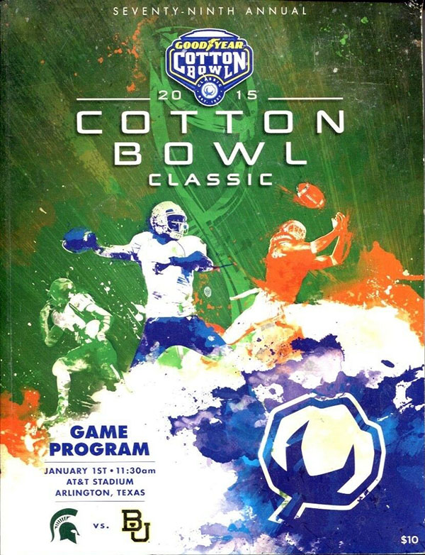 NCAA Bowl Game Program: 2015 Cotton Bowl