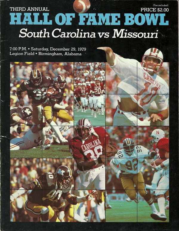 NCAA Bowl Game Program: 1979 Hall of Fame Classic