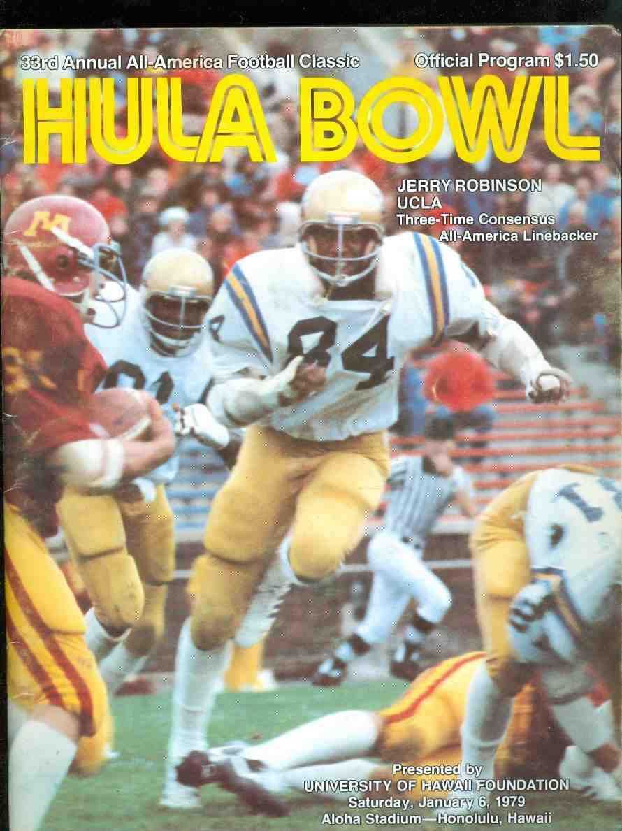 NCAA Bowl Game Program: 1979 Hula Bowl