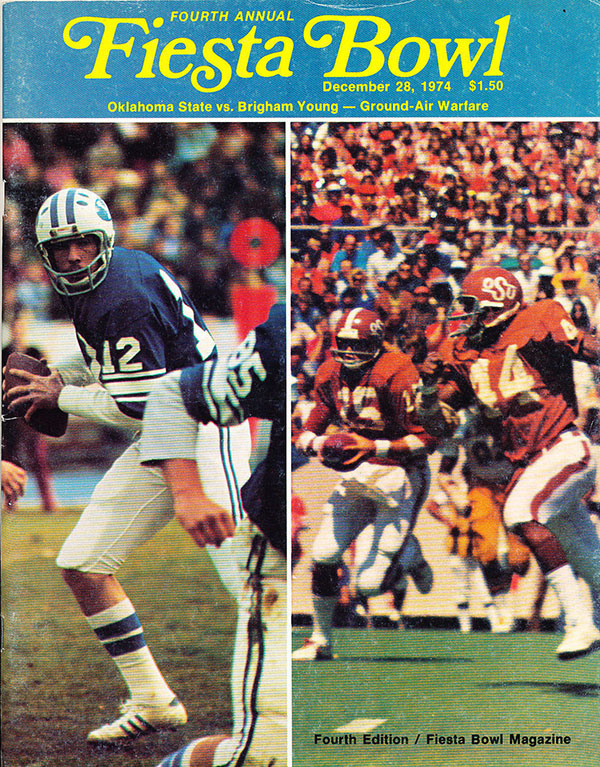 NCAA Bowl Game Program: 1974 Fiesta Bowl