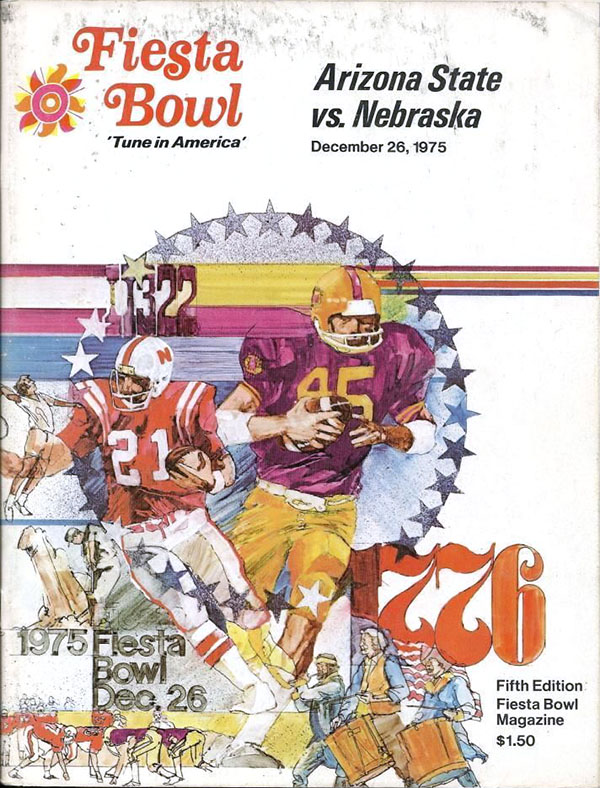 NCAA Bowl Game Program: 1975 Fiesta Bowl