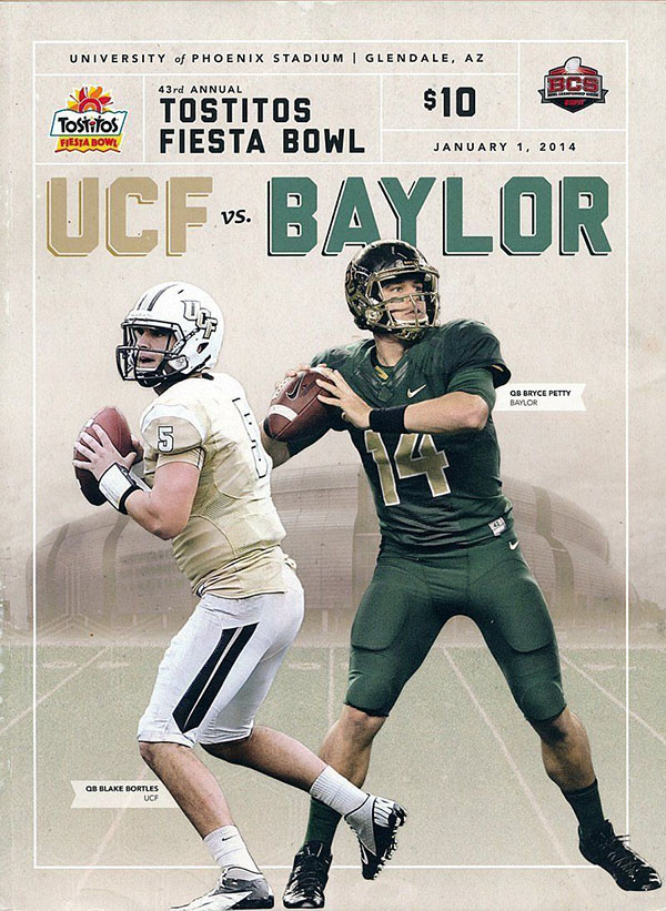 NCAA Bowl Game Program: 2014 Fiesta Bowl