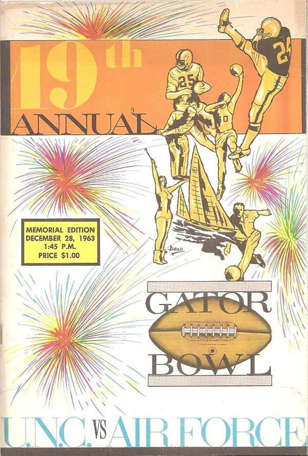 NCAA Bowl Game Program: 1963 Gator Bowl