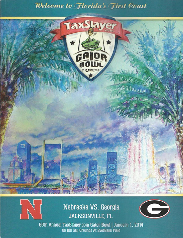 NCAA Bowl Game Program: 2014 Gator Bowl