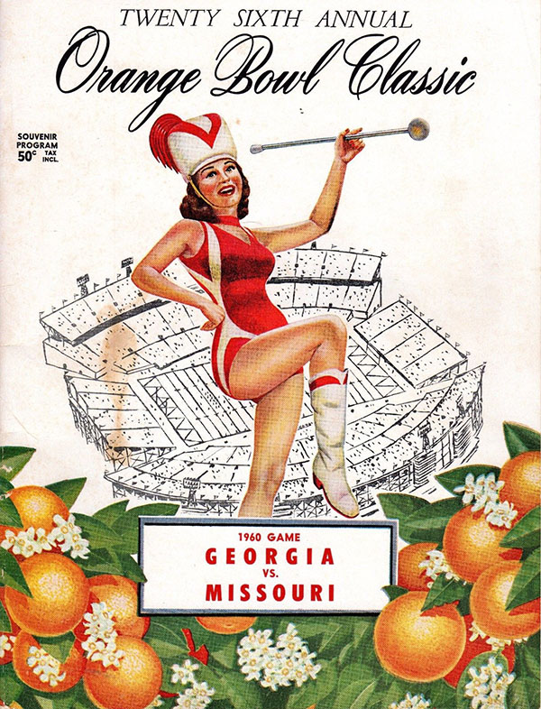 NCAA Bowl Game Program 1960 Orange Bowl SportsPaper.info