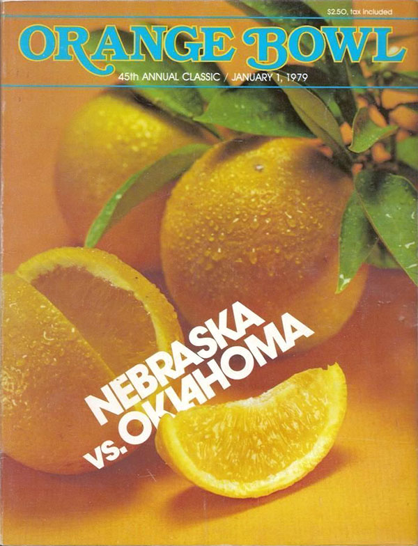 NCAA Bowl Game Program: 1979 Orange Bowl