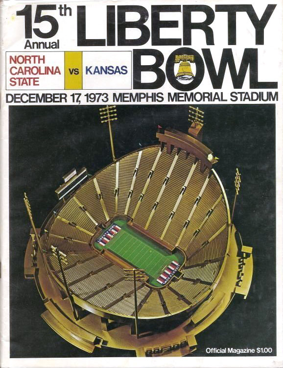 NCAA Bowl Game Program: 1973 Liberty Bowl